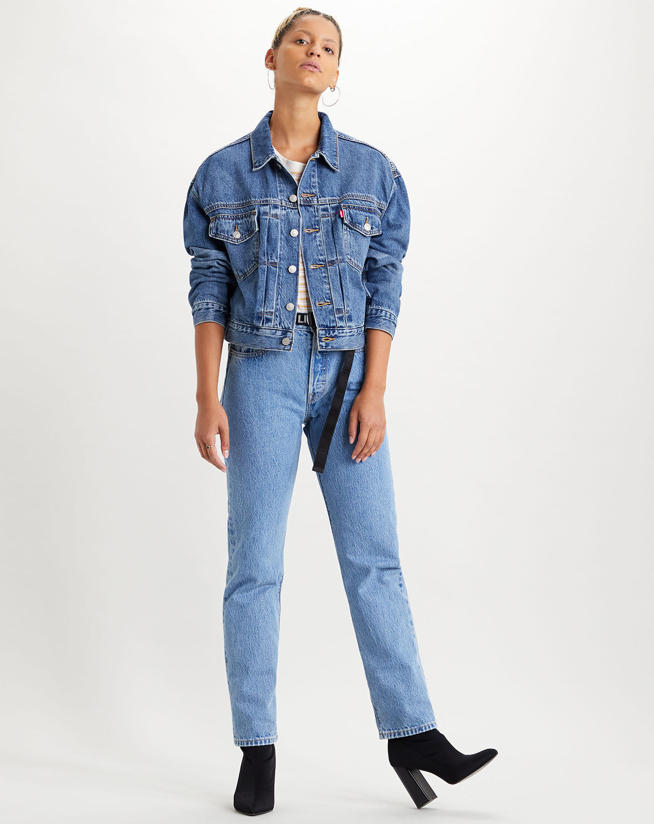 Levi's® Veste en jean Héritage bleue