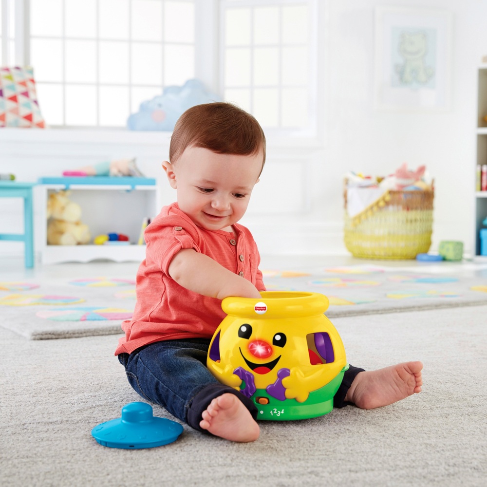 Fisher-Price Lachen & Lernen Keksformensortierer Gelb