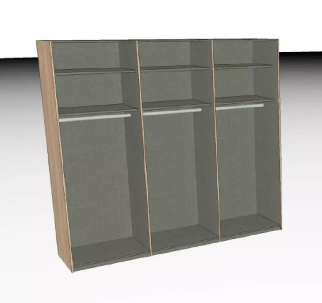 Schwebetürenschrank Marcato 2.0 240 x 223 cm