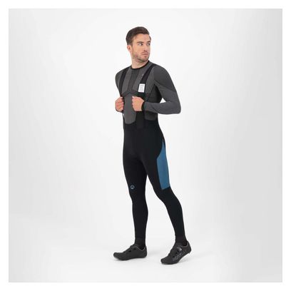 Cuissard Long Velo Avec Bretelless Avec Peau Rogelli Tyro - Homme - Noir/Bleu