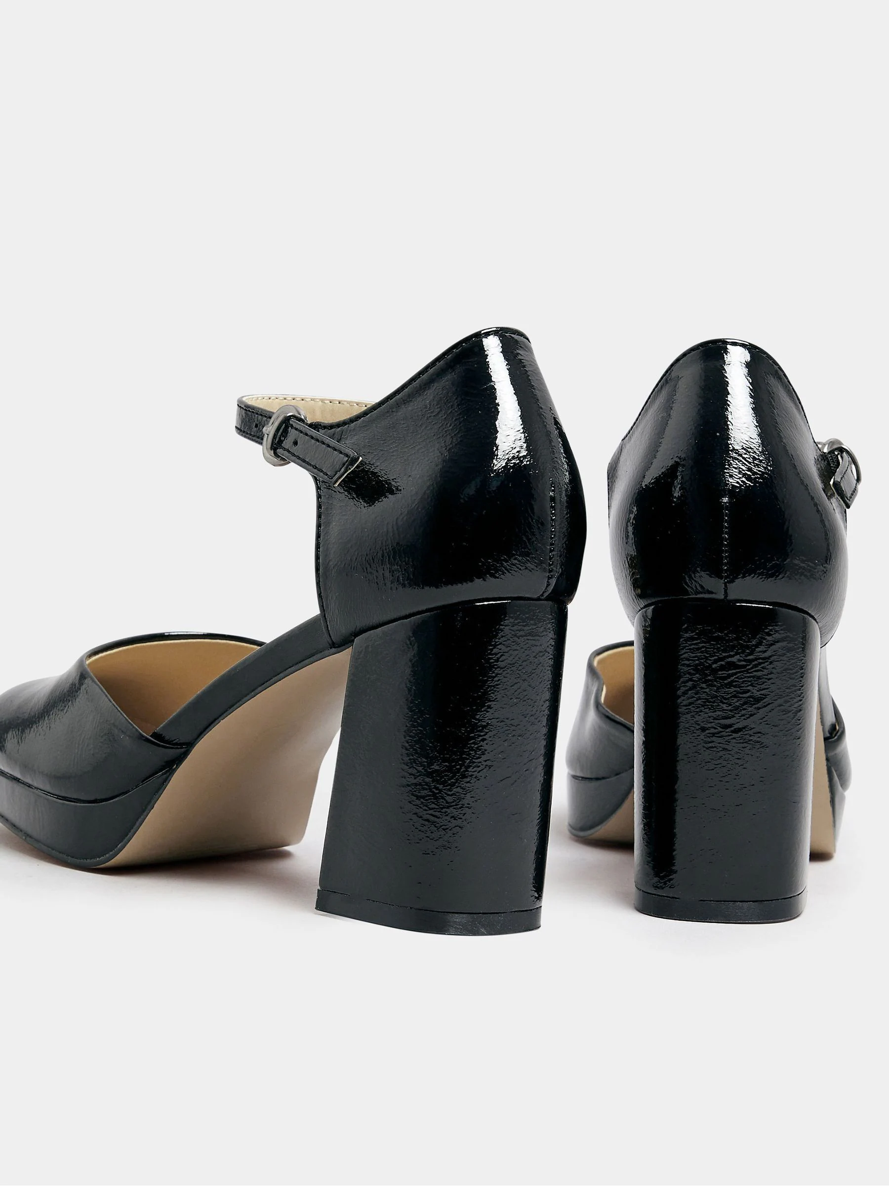 Yours Curve - Pumps met plateauzool en extra wijde pasvorm