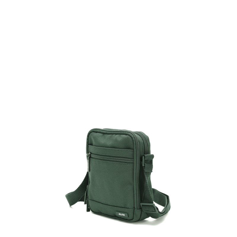 Sac Travers RFID Medium 17 cm Vert Forêt