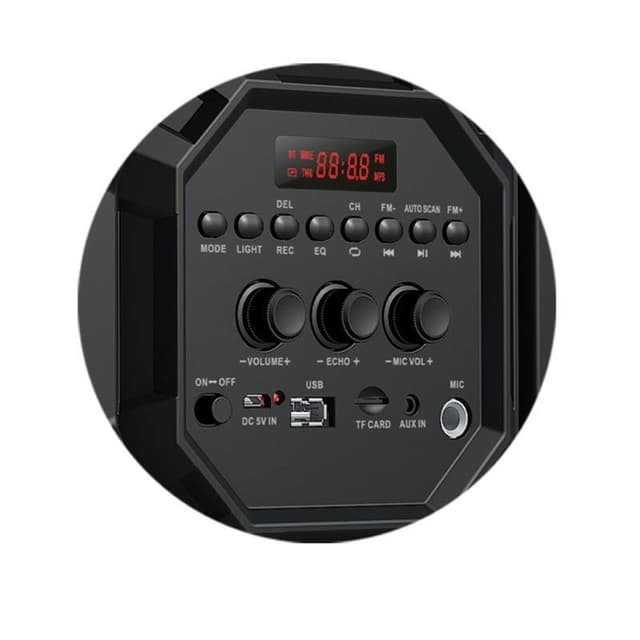 Rebeltec SoundBOX 460 Trådlös Bluetooth Högtalare, Svart