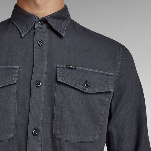 G-Star Raw - D20165 7647 MARINE SHIRT-D147 FANTEM BLUE Gris