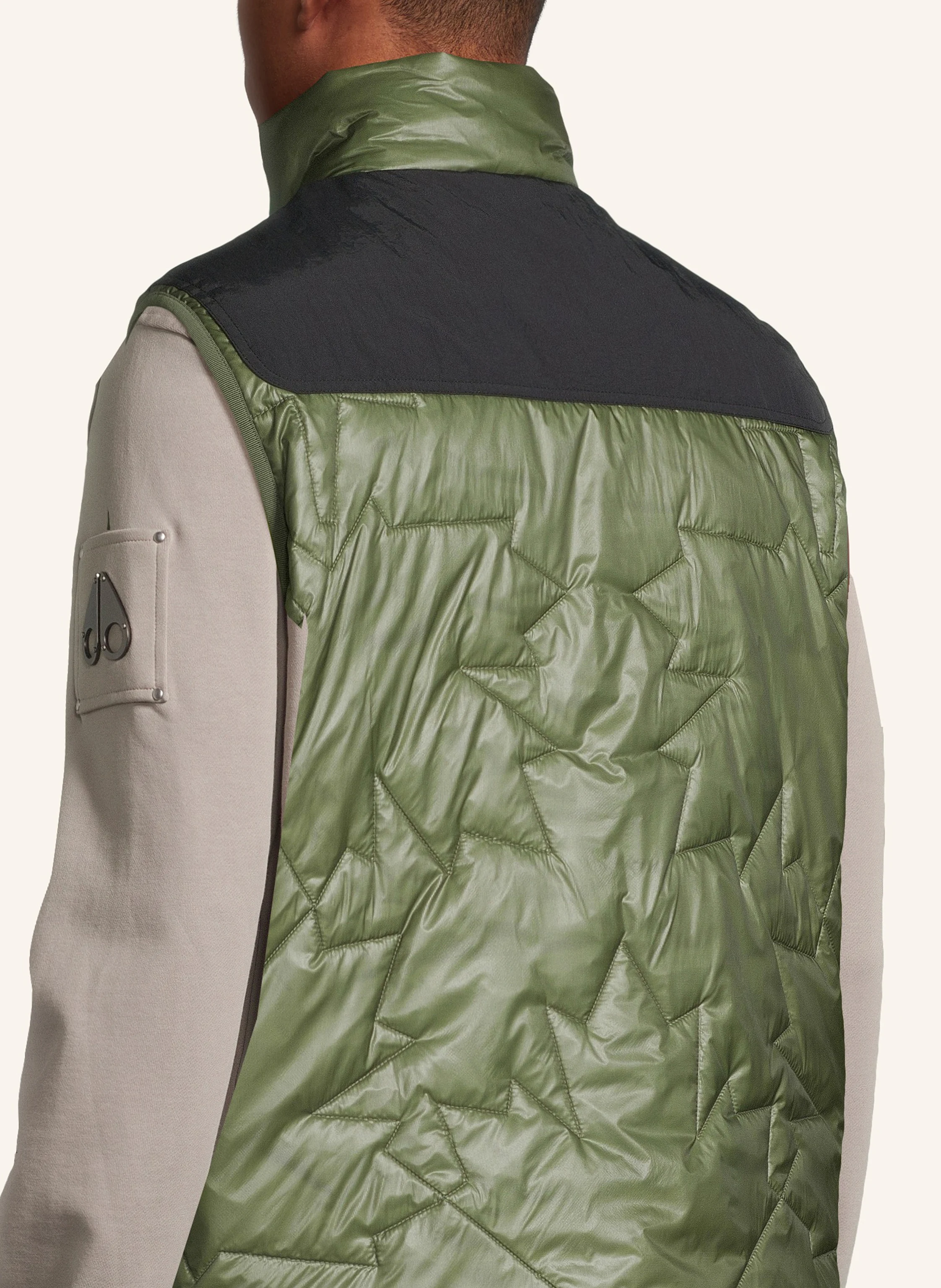 MOOSE KNUCKLES Weste ICON LEAF QUILT