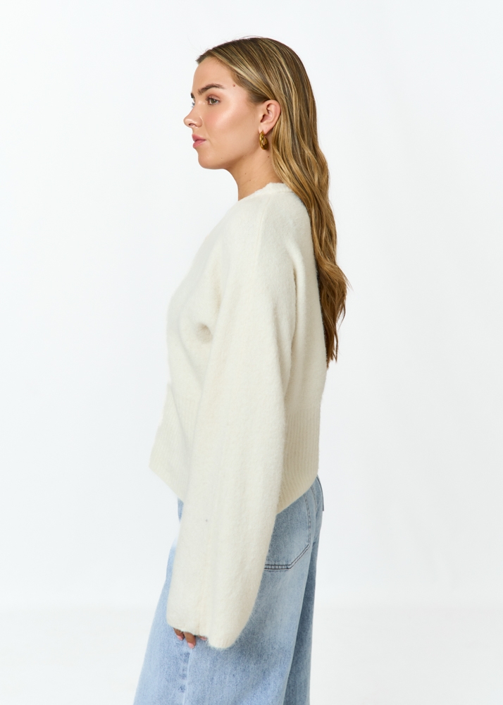 Marijne vest creme
