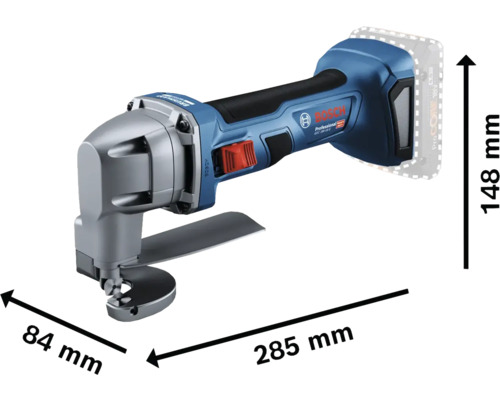 Accu-metaalschaar Bosch Professional GSC 18V-16 E