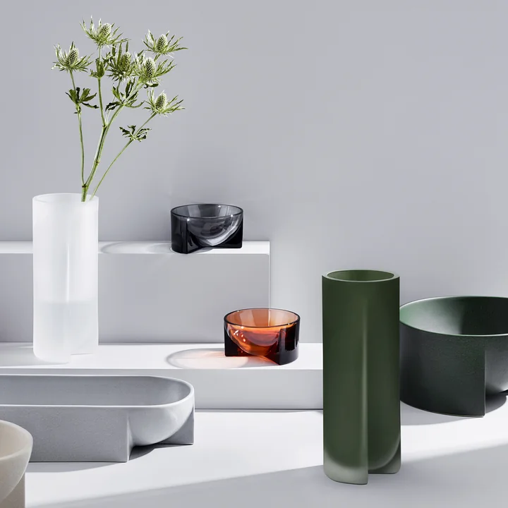 Iittala - Kuru Schale, 240 x 120 mm, moosgrün
