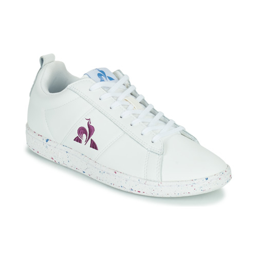 Le Coq Sportif - COURTCLASSIC W SPORT - Blanc / Violet