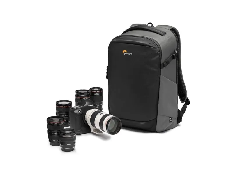 Lowepro Flipside 400 AW III - Rygsæk til digitalkamera med objektiver - 600D ripstop polyester, 600D polyester, 150D 148T polyester Canvex - mørkegrå - 15