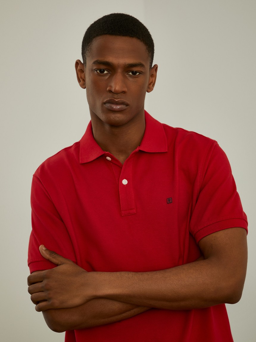 Polo piqué regular fit