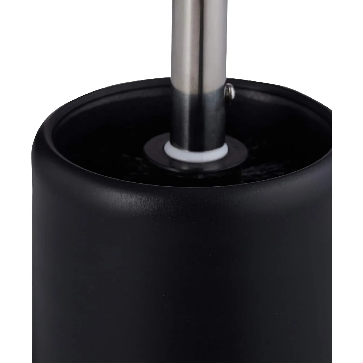 helloshop26 Porte-brosse WC Noir