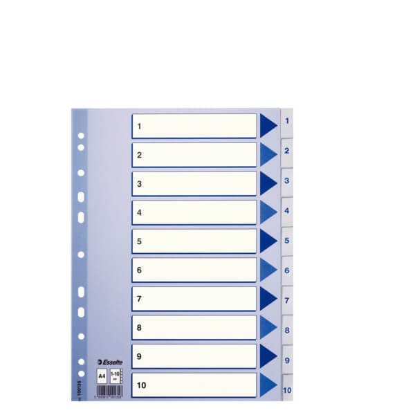 ESSELTE Register Non-Stop A4/1-10