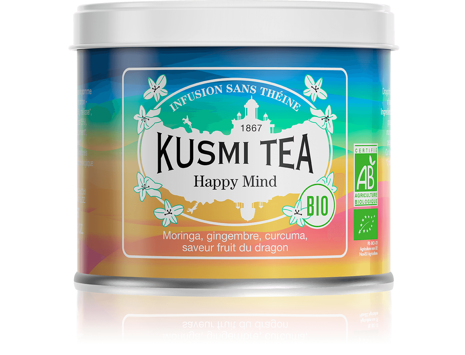 Happy Mind-Infusion de plantes, pomme Boîte 100 g