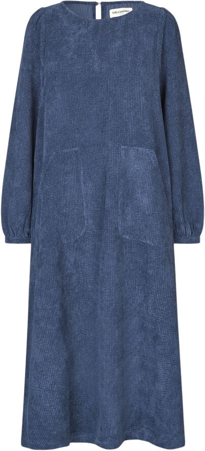Lollys Laundry LucasLL Midi Dress LS Dark blue