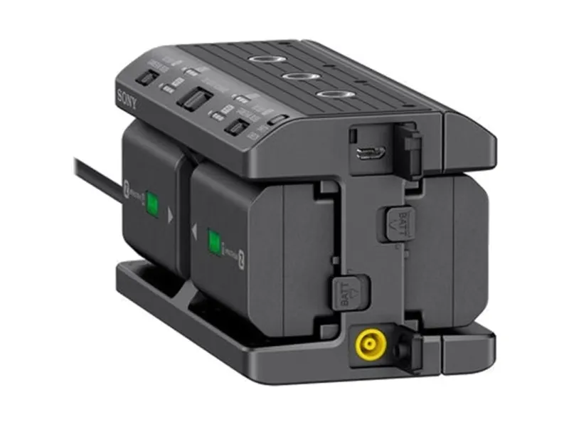 Sony NPA-MQZ1K - Batterioplader/strømadapter - 4 x batterier lader op - 2 output-stikforbindelser (USB) - for NP-FZ100; a6100; a6400; a6500; a6600; a7 III; a7C; a7R III; a7R IV; a7s III; a9; a9 II