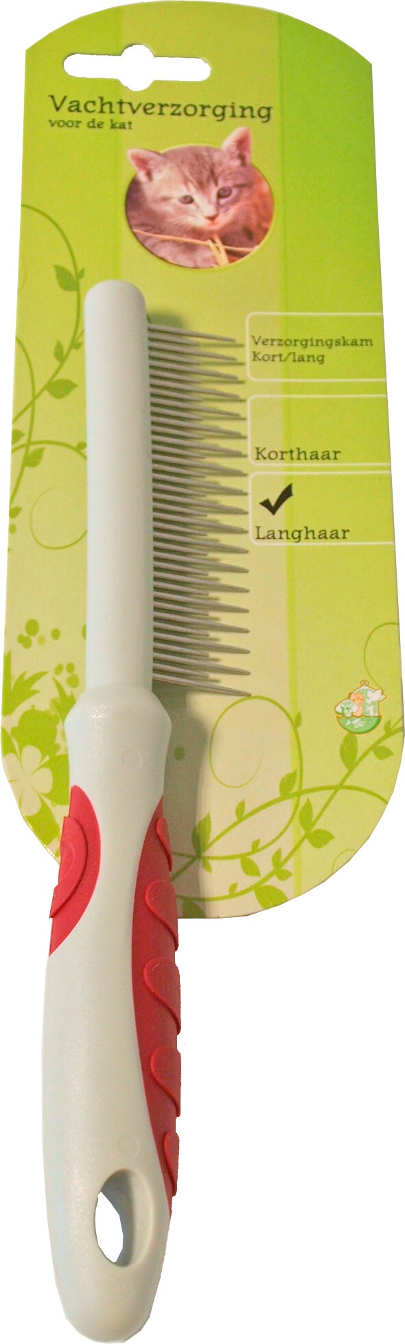 Kattenkam korte/lange tanden