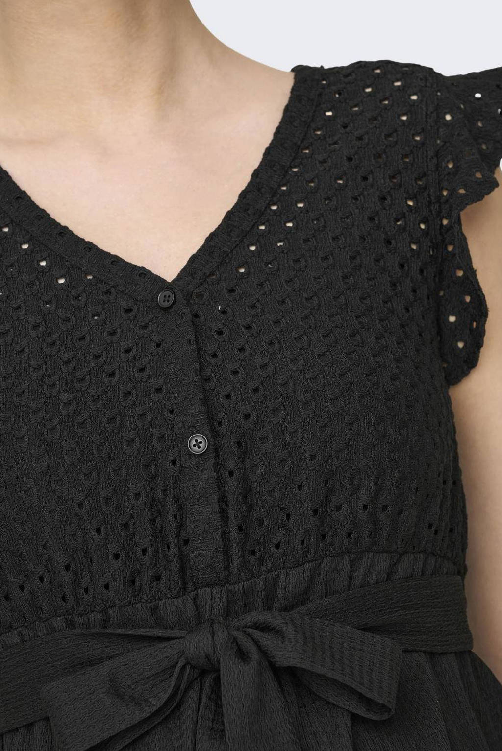 ONLY MATERNITY zwangerschapsjumpsuit OLMELISA zwart
