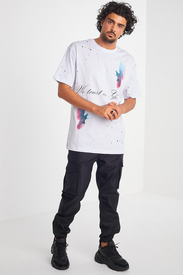 T-shirt blanc 