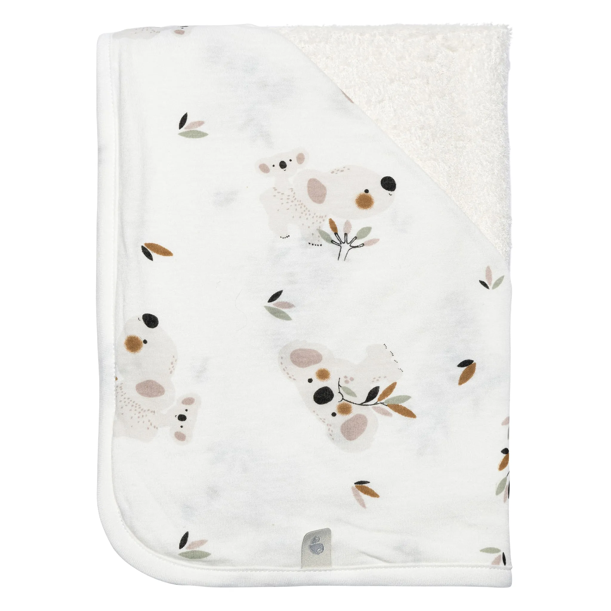 Perlimpinpin Serviette à Capuchon en Bambou - Koalas
