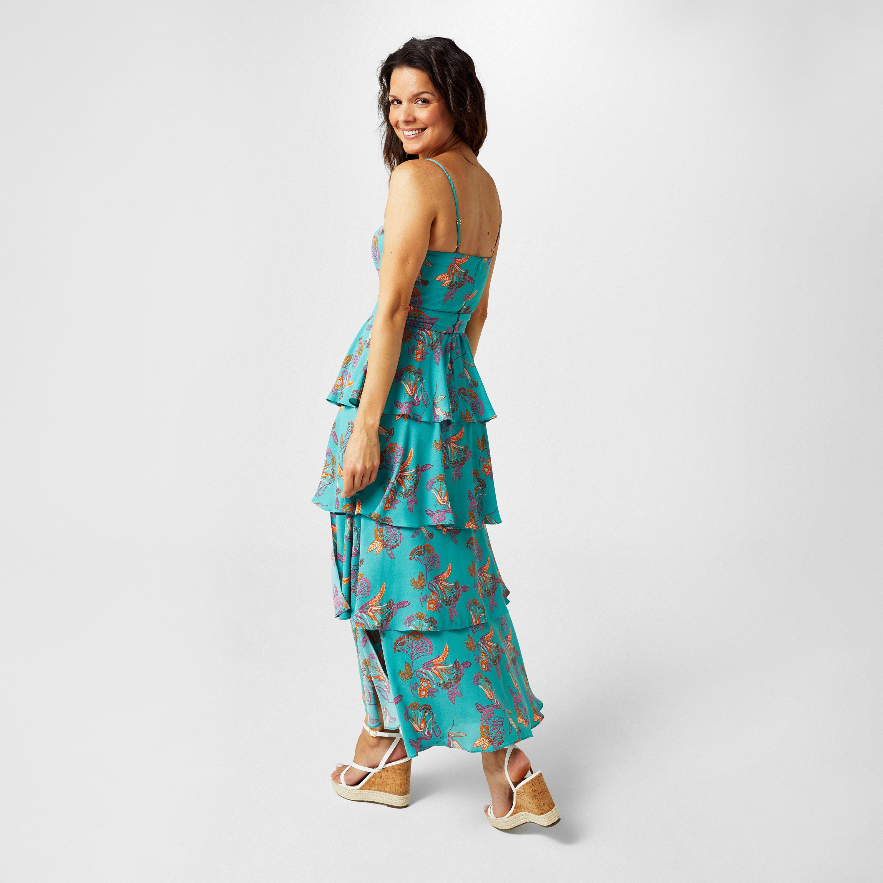 Biba Tiered Maxi Dress