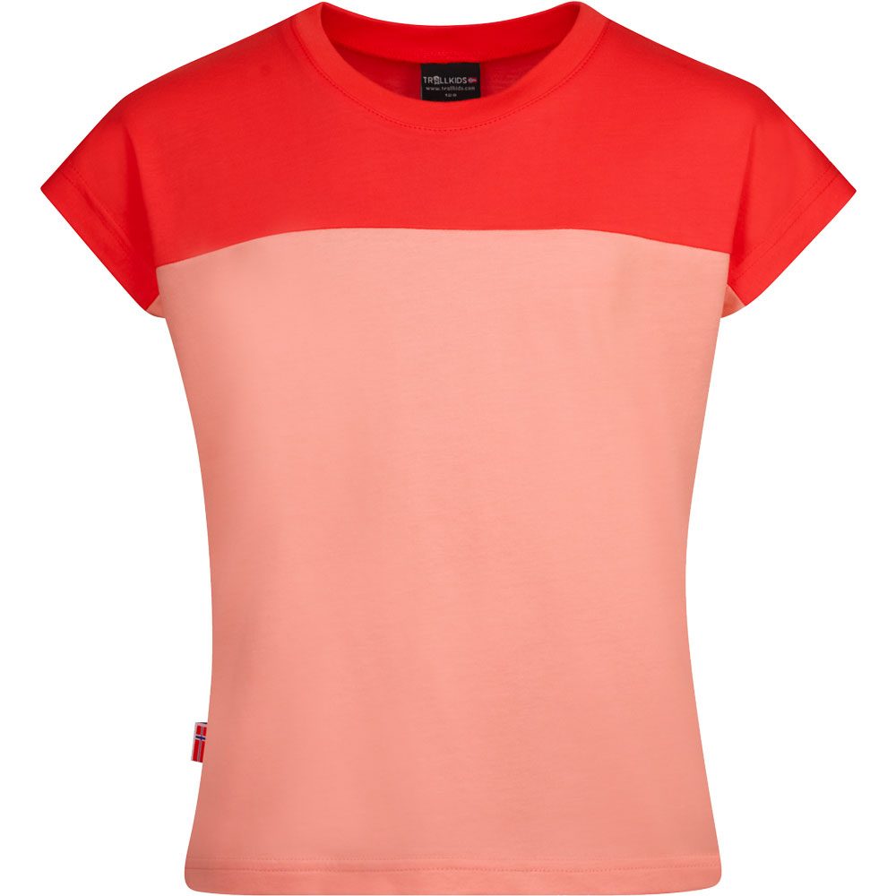 Trollkids Bergen T-Shirt Mädchen dahlia