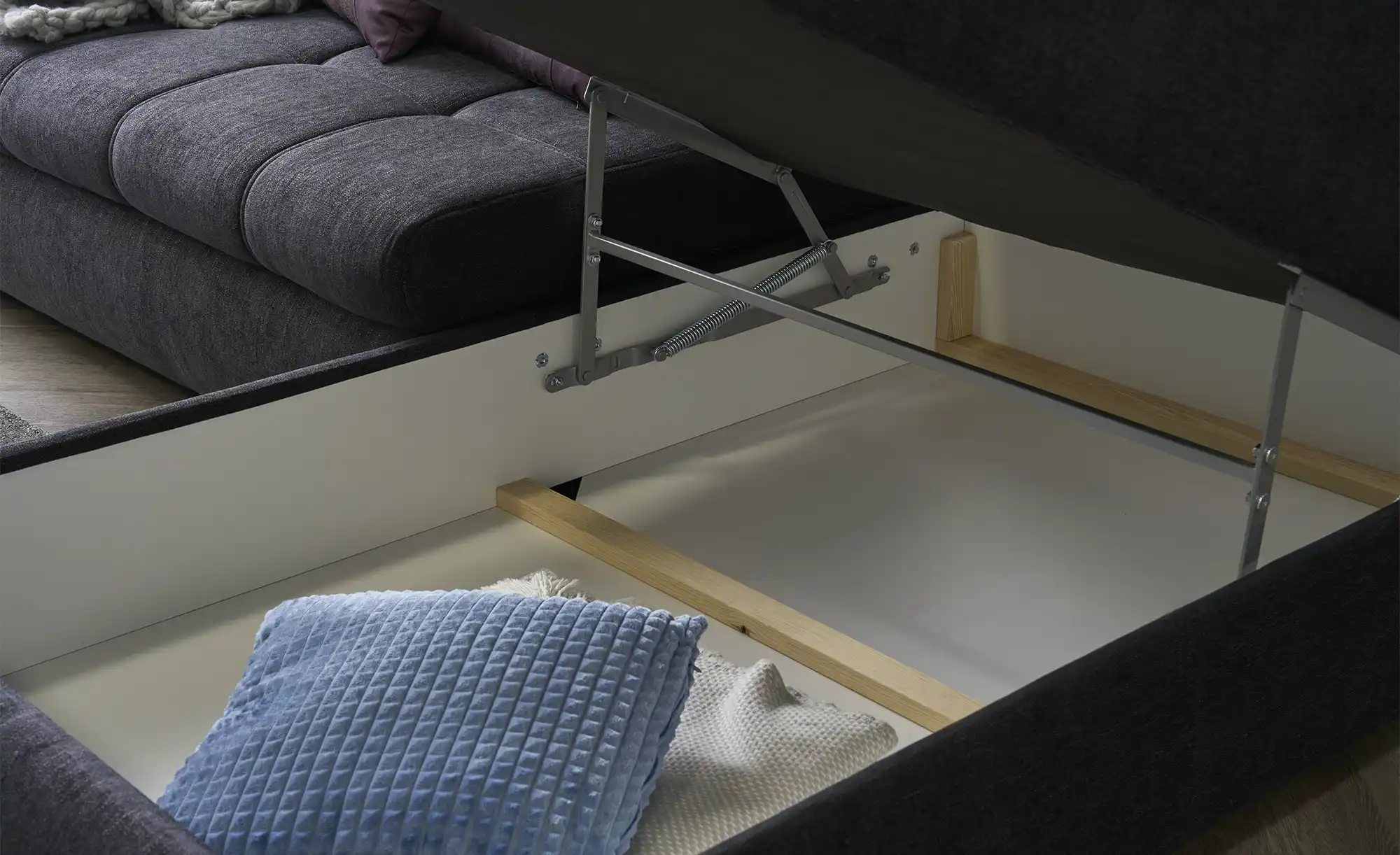 switch Ecksofa aus Flachgewebe Sky