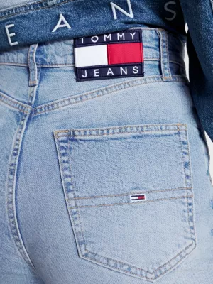Calça jeans reta Julie Ultra High Rise
