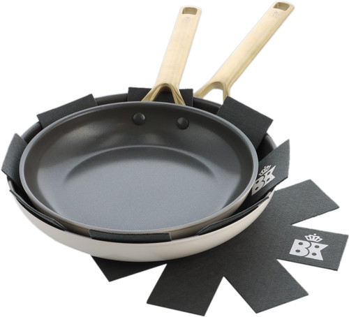 BK Sublime Koekenpannenset 24 + 28 cm cream