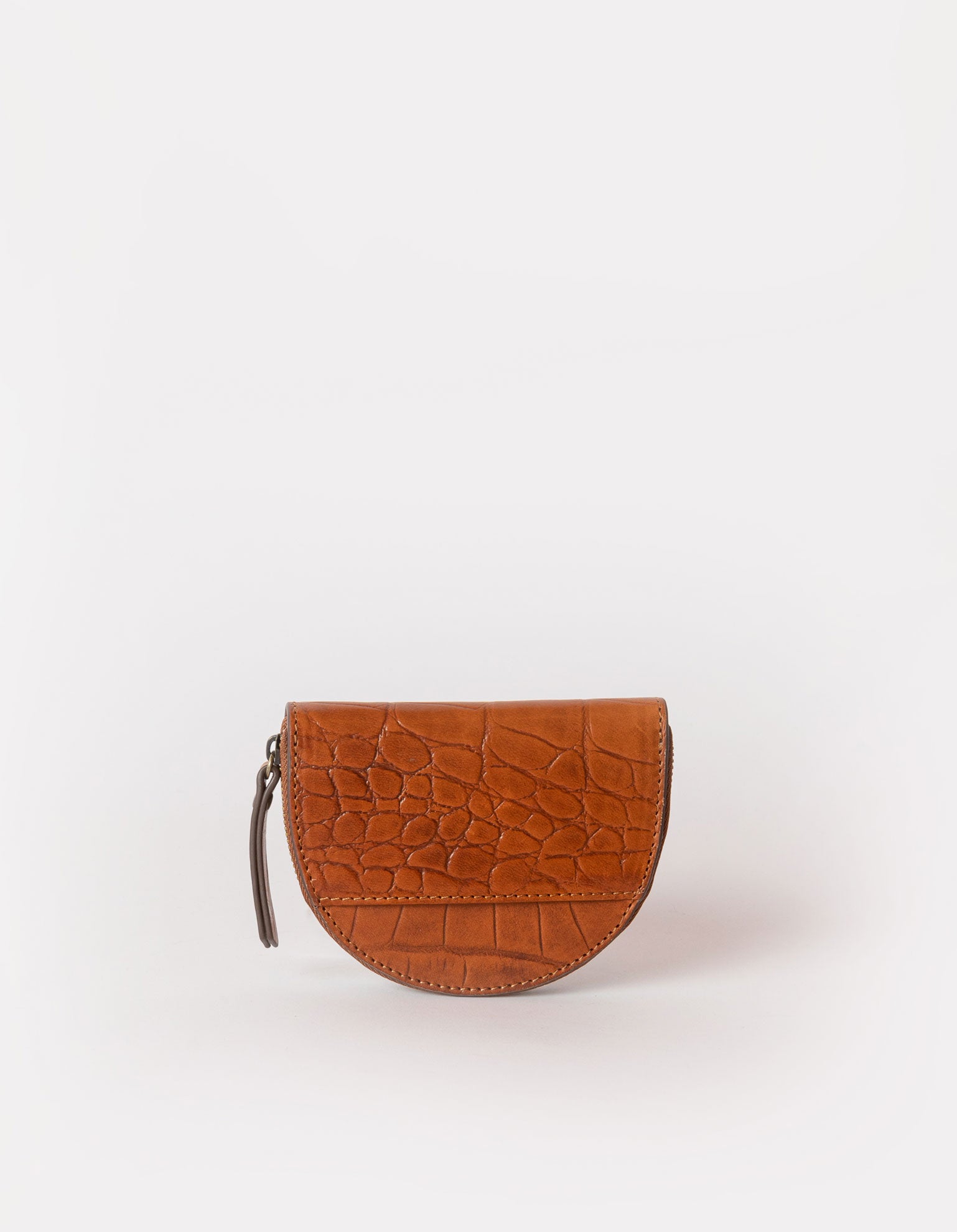 Laura Coin Purse - Cognac Classic Croco