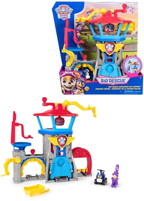 Paw Patrol Air Rescue Pup Squad Airport Lekesett