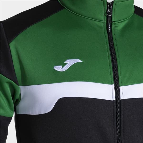 Treningsdrakt for barn Joma Sport Danubio III Svart Grønn 2 Deler - 11-12 år