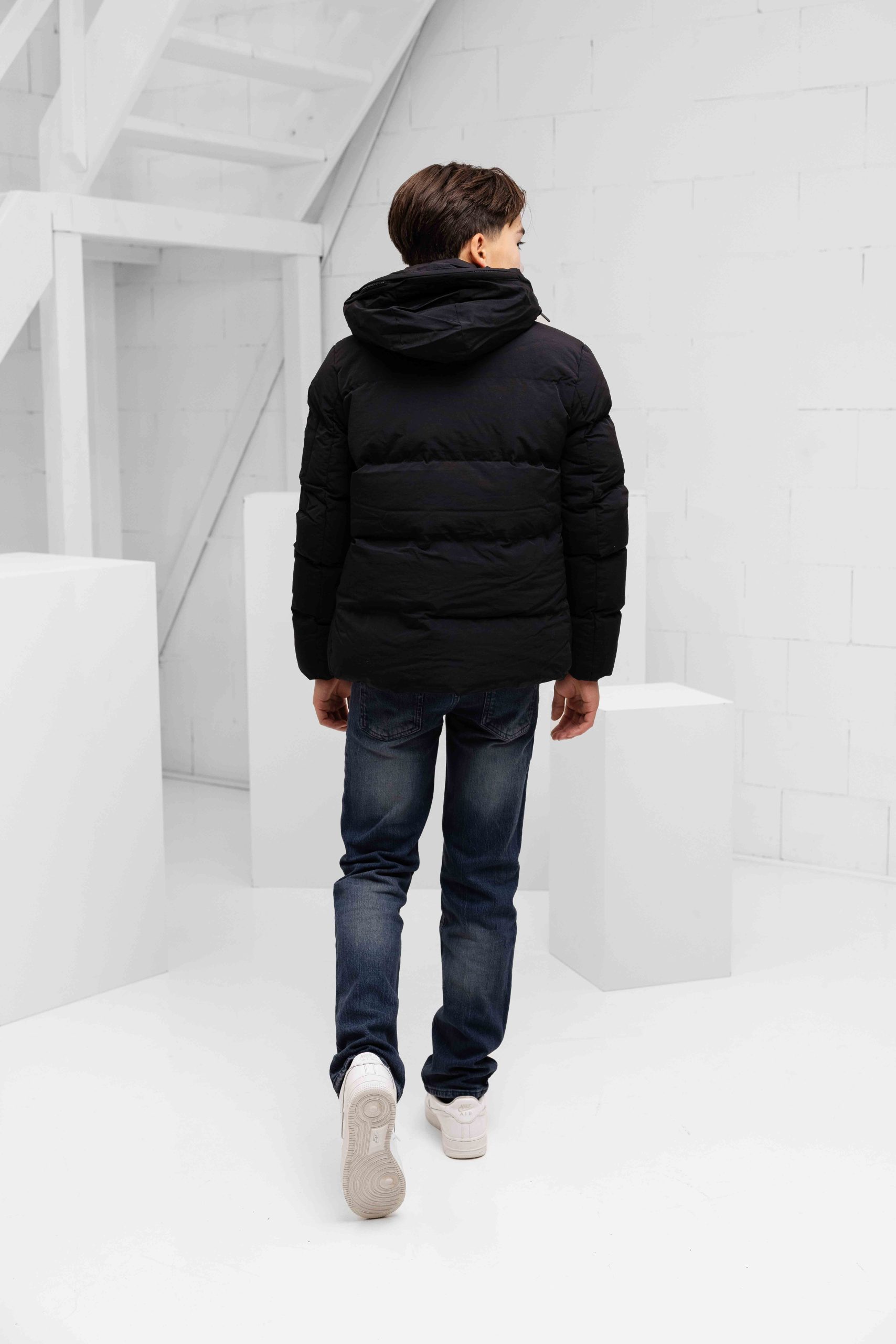 Ballin Amsterdam Puffer Winterjas Kids Zwart