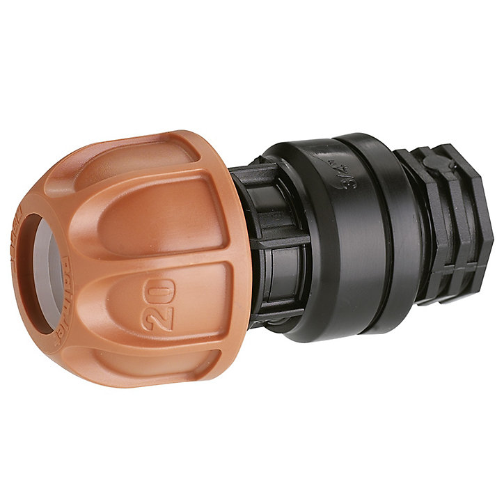 Raccord ø20 mm fileté 3/4