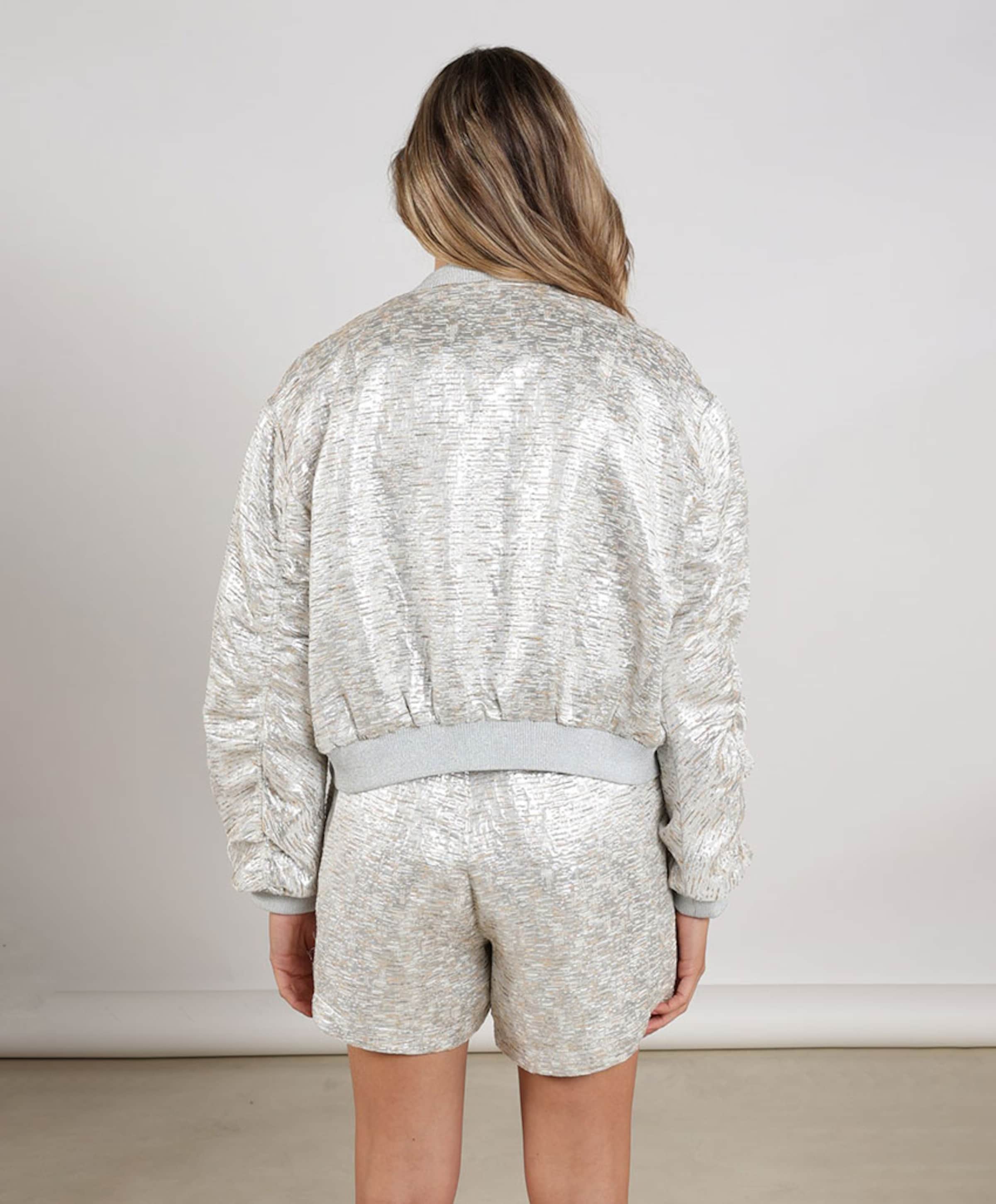 Nukus Dames jas zilver