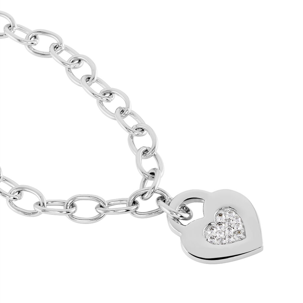 Collier Dorote Argent Blanc Oxyde De Zirconium