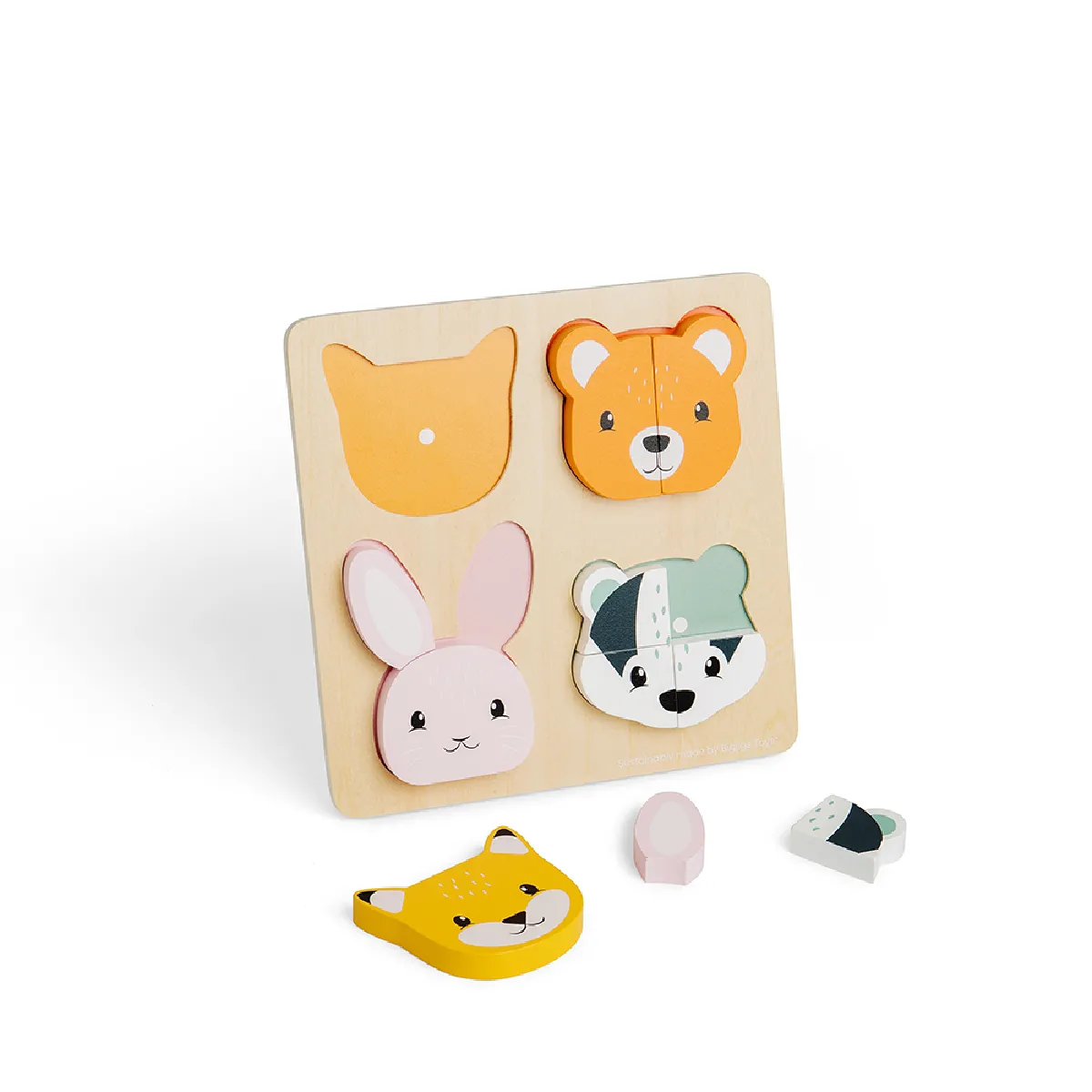 Bigjigs Toys Puzzle de comptage bois