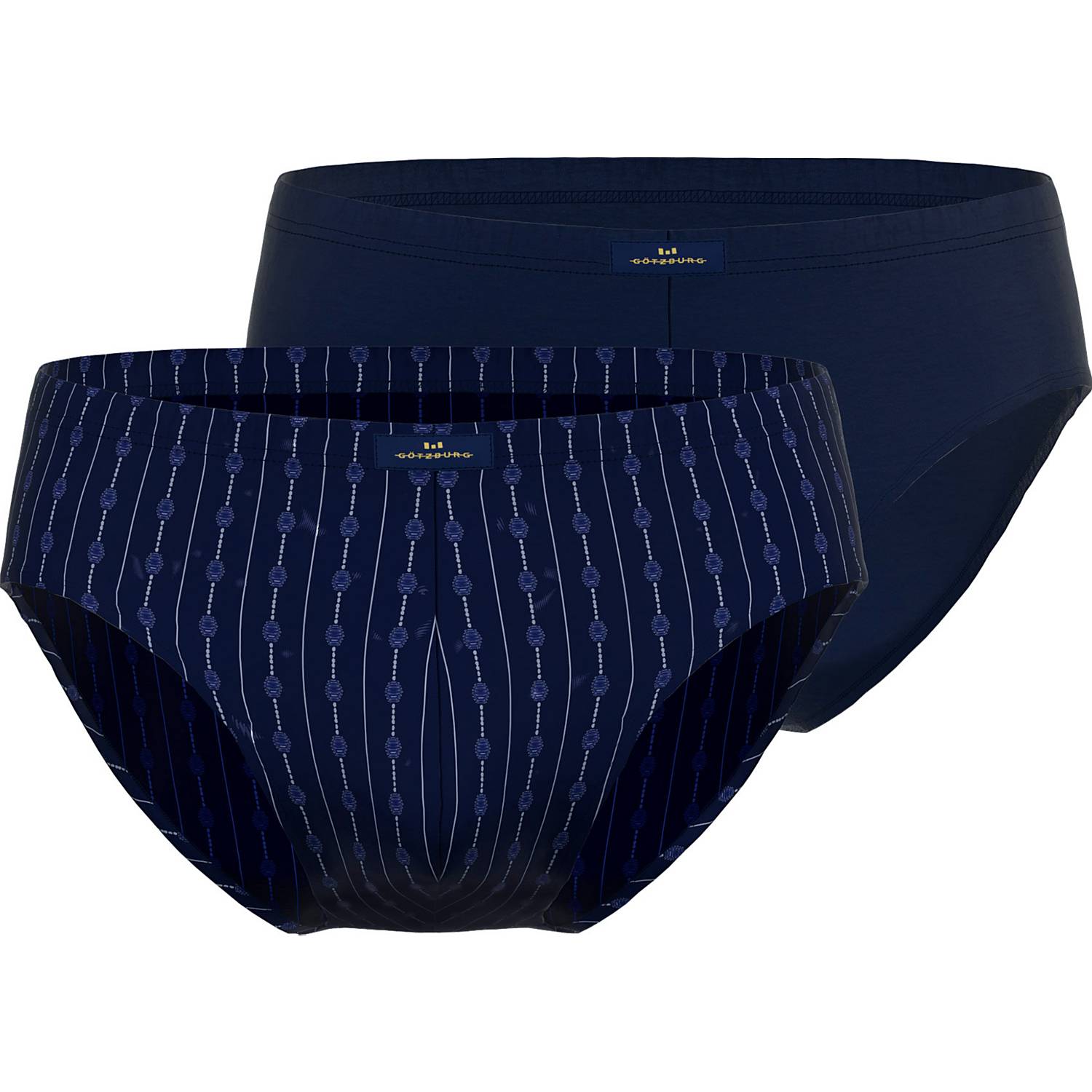 Götzburg Single-Jersey Herren-Slip im 2er-Pack
