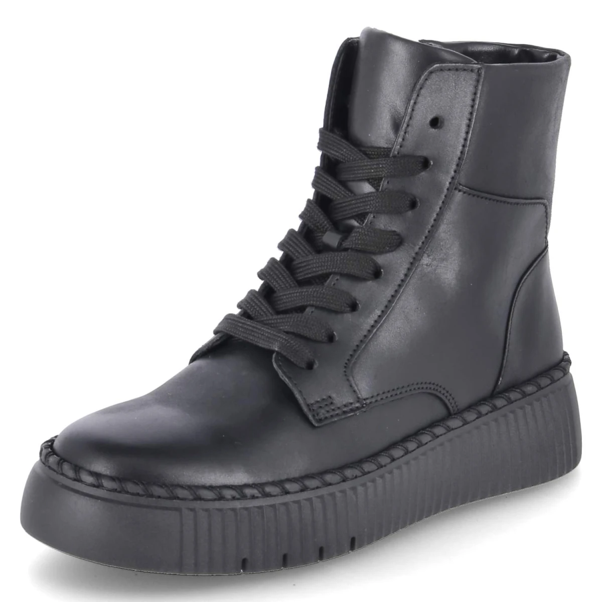 GaborSchnürstiefeletten - schwarz