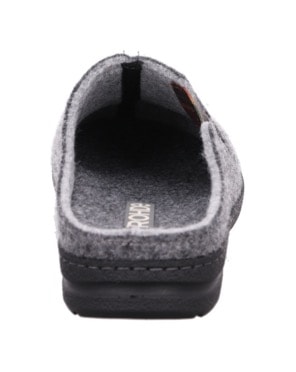 Rohde Pantoffel »ASIAGO«  , Hausschuh, Clog, Schlappen mit seitlichem Stretch mit Label
