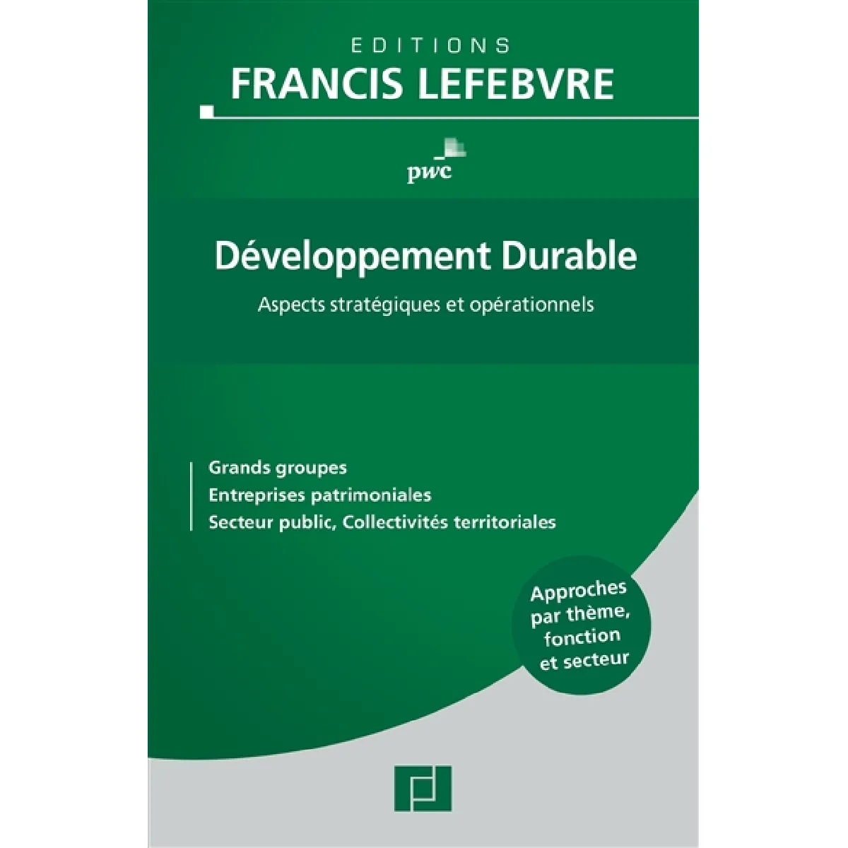 Développement durable : aspects stratégiques et opérationnels : grands groupes, entreprises patrimoniales, secteur public, collectivités territoriales · Occasion