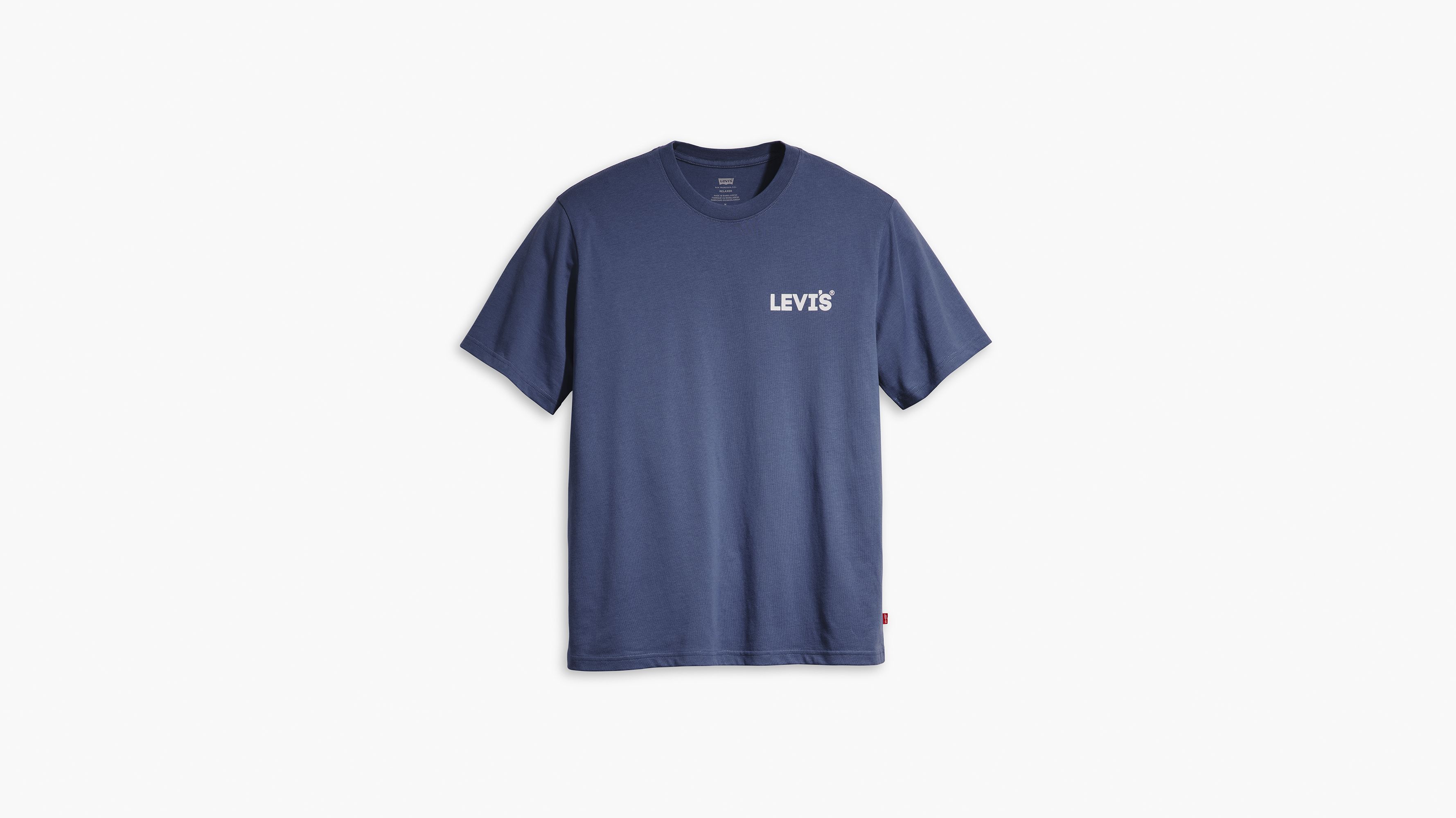 T-shirt graphique Relaxed - Headline Logo Naval Academy - Bleu