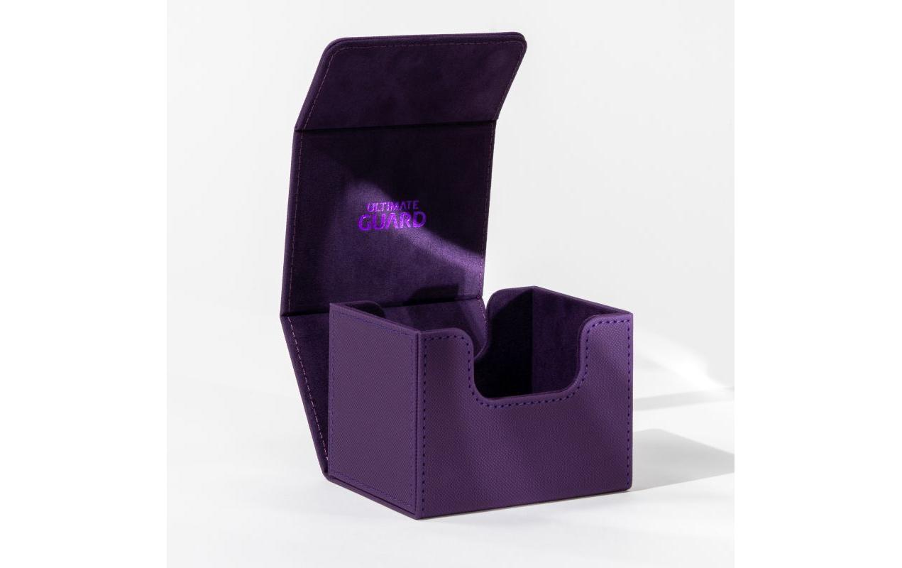 Kartenbox XenoSkin Sidewinder Monocolor 100+ ViolettHochwertige Box für Sammelkarten in Standardgrösse