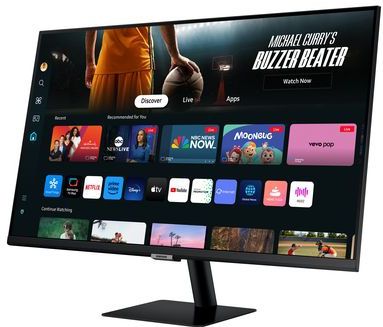 Samsung - LS32DM700UUXEN Monitor - 32 Inch - Smart M70D - Zwart