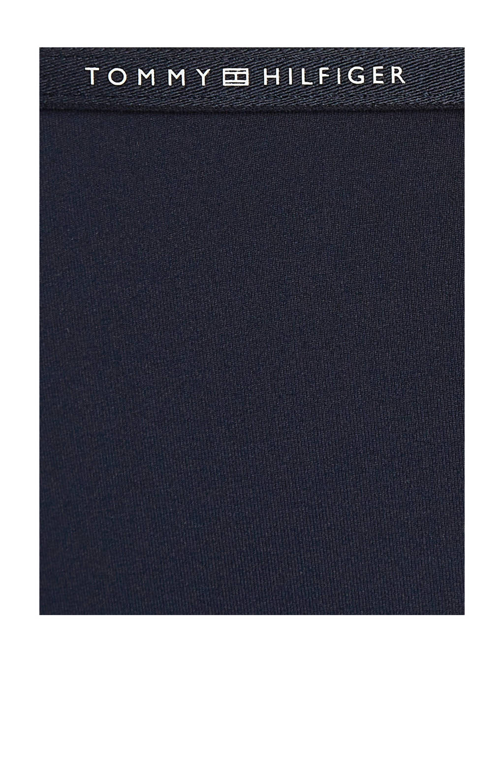halter badpak donkerblauw/wit/rood