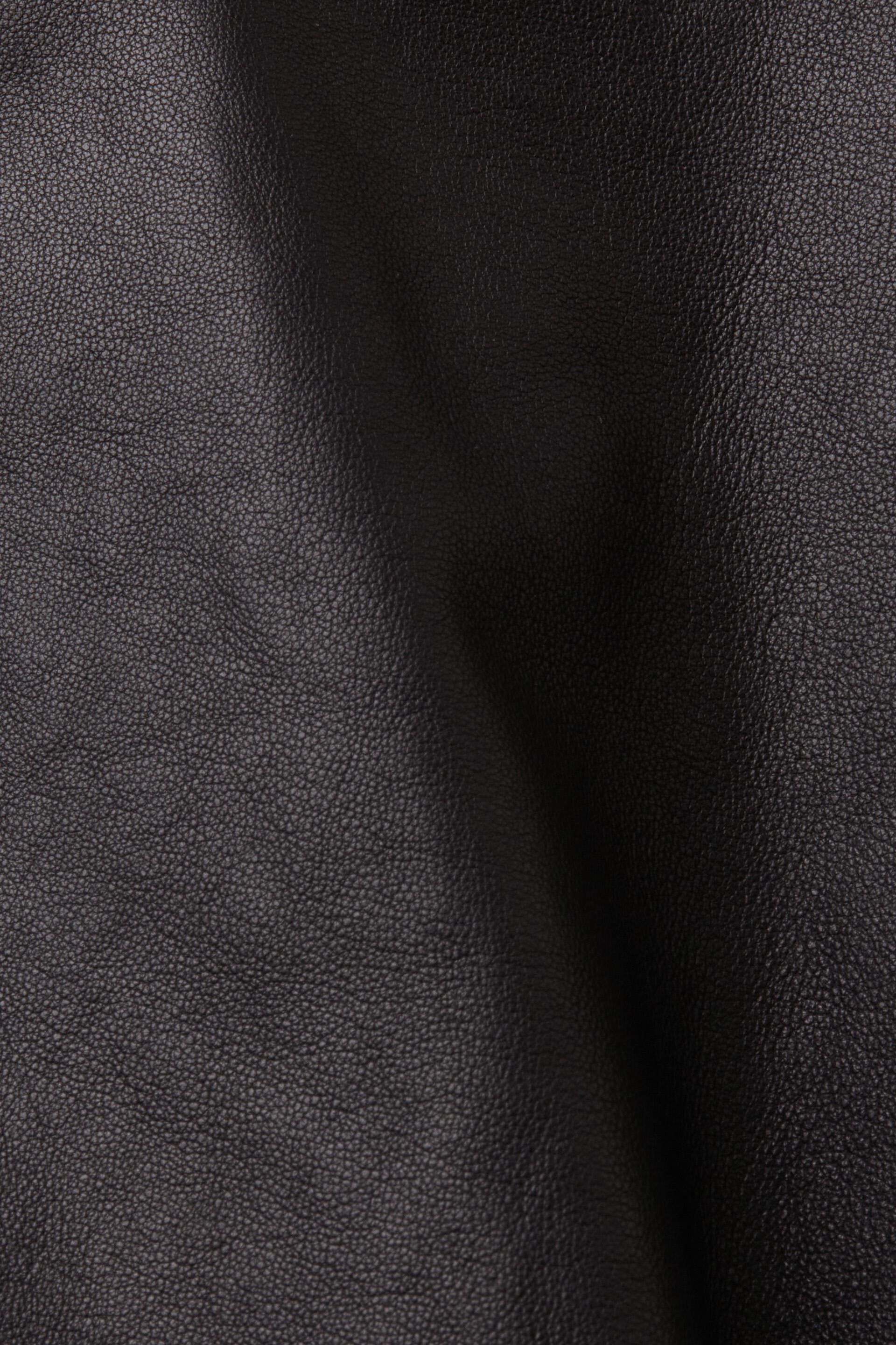 Blouson bombardier en cuir