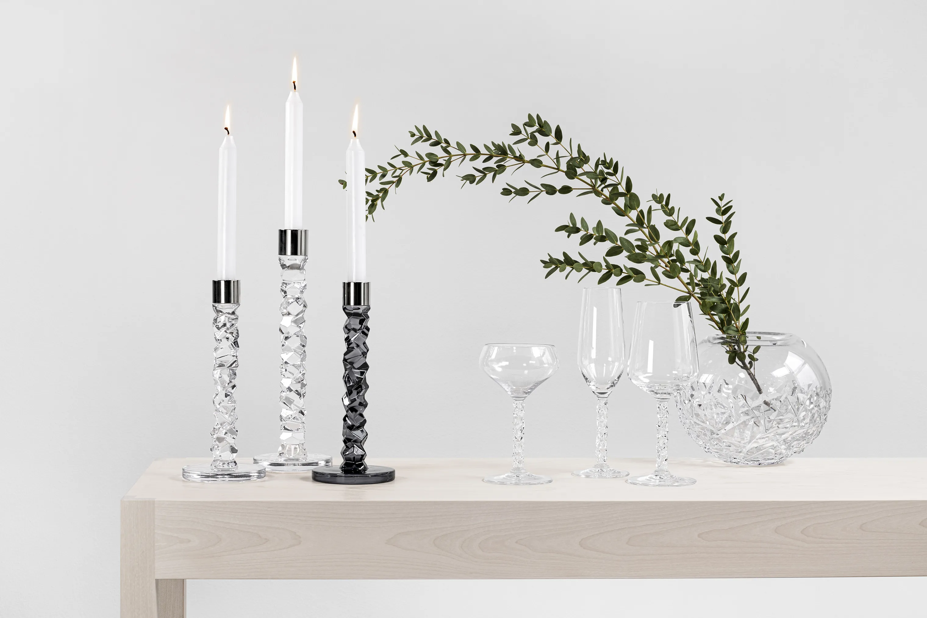 Orrefors Carat Coupe Champagneskål - 2 stk.