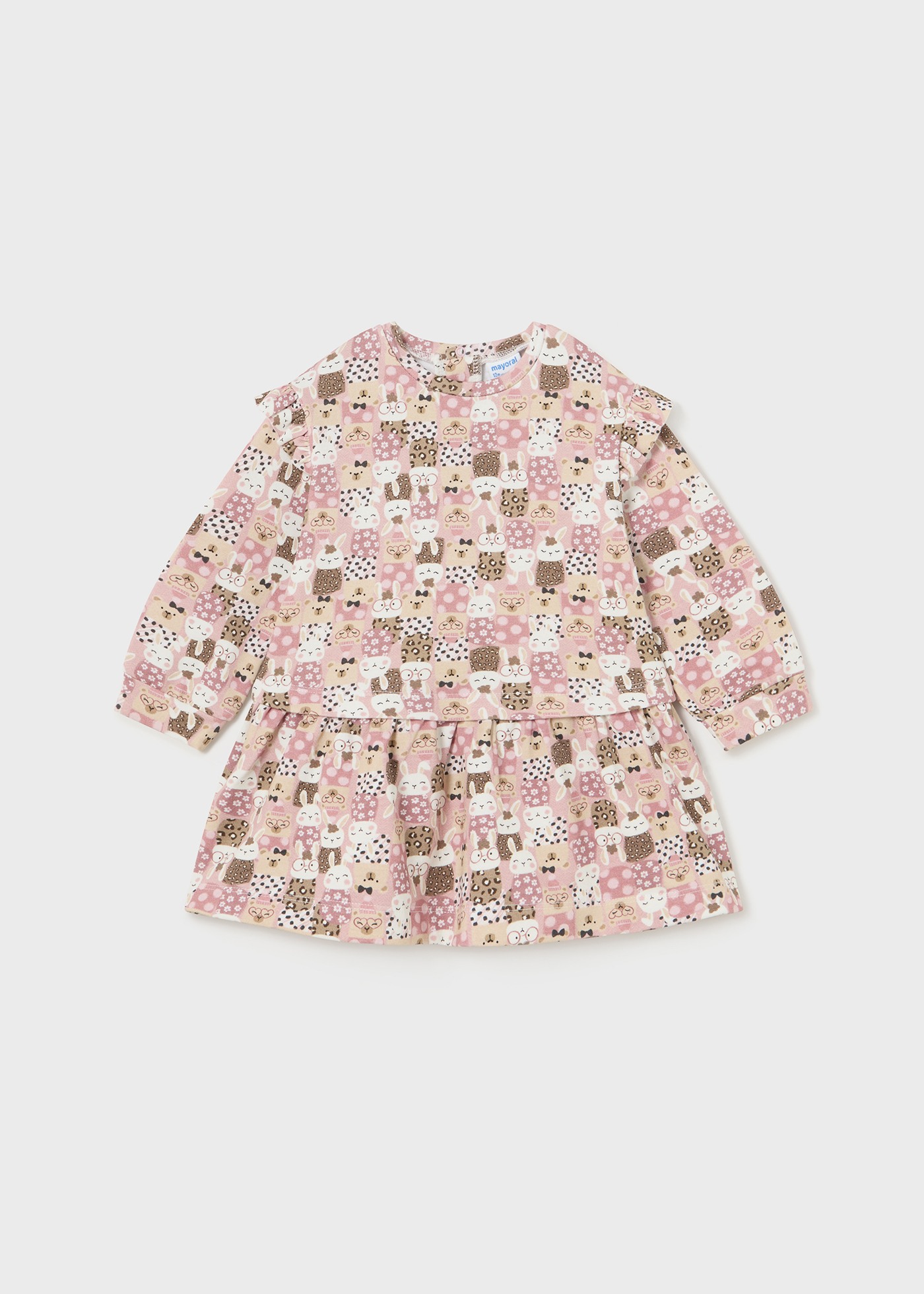 Vestido infantil estampado Better Cotton