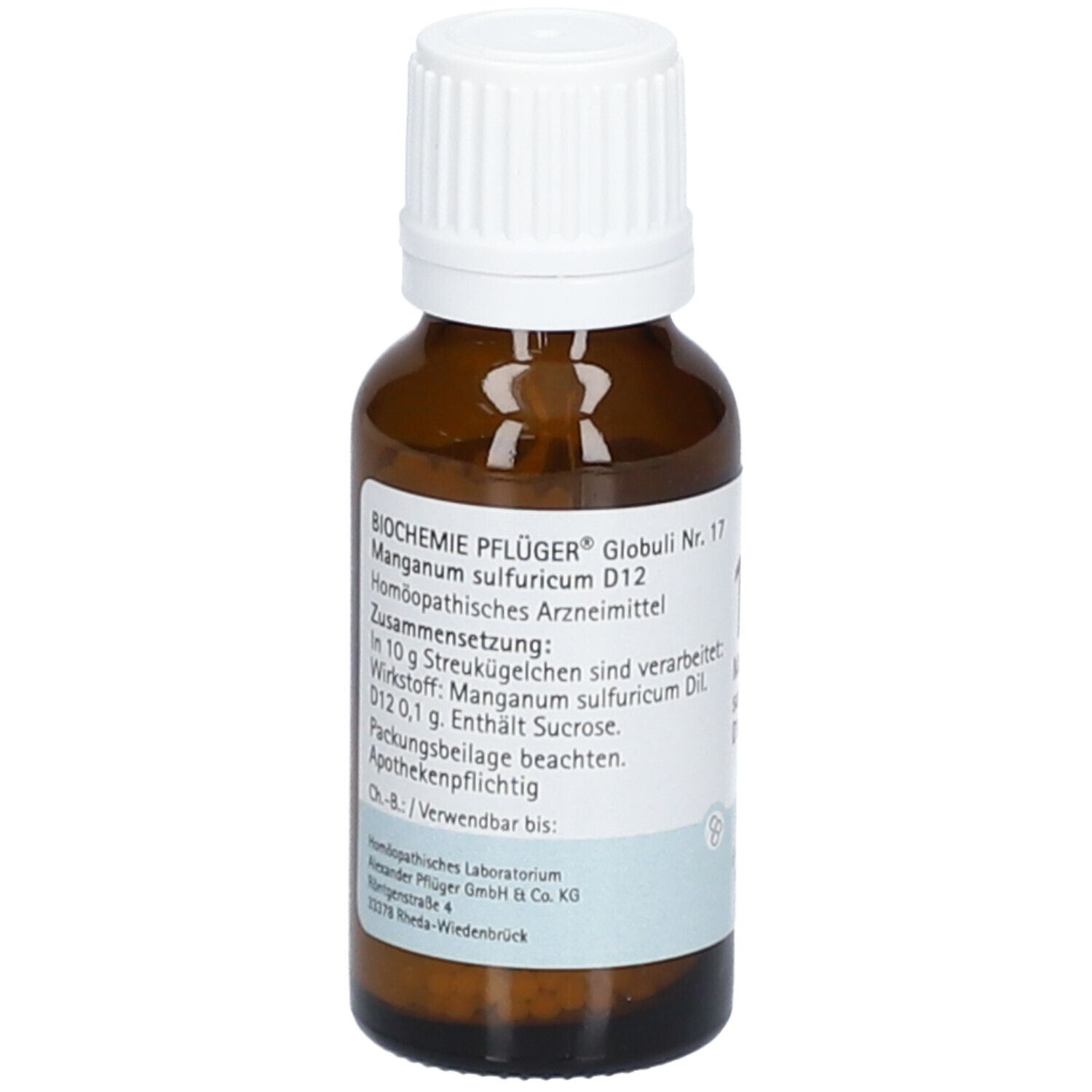 BIOCHEMIE PFLÜGER® Nr. 17 Manganum sulfuricum D12