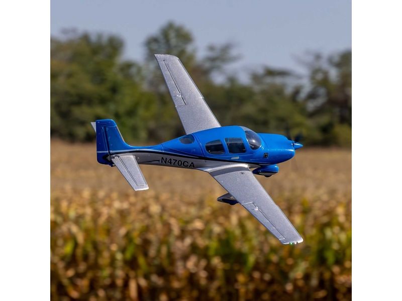 E-flite Motorflugzeug UMX Cirrus SR22T 732 mm BNF Ultra-Micro-Version mit 2S- und 3S-kompatiblem Antriebssystem